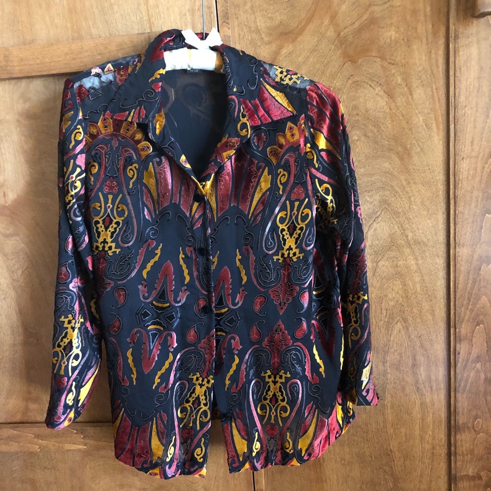 N Y PL COLLECTION Dress top or jacket/SHELL